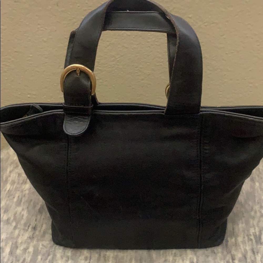 Coach vintage leather small handbag